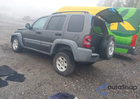 2006 Jeep Liberty Sport из США, поврежденный, VIN 1J4GL48K76W116038